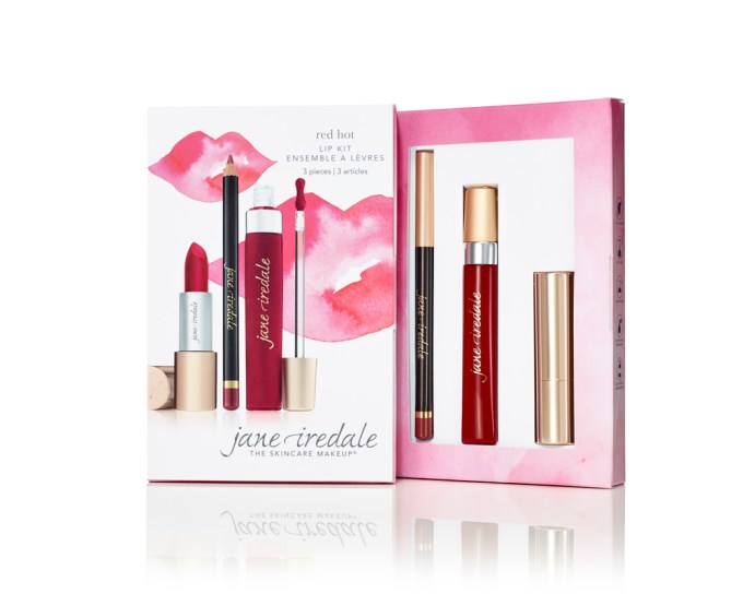 Jane Iredale Red Hot Lip Kit, $60, janeiredale.com