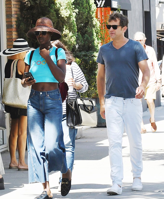 Joshua Jackson & Jodie Turner-Smith on a stroll in Beverly Hills