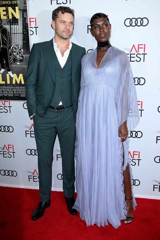 Joshua Jackson & Jodie Turner-Smith at the LA premiere of her hit film, ‘Queen and Slim’