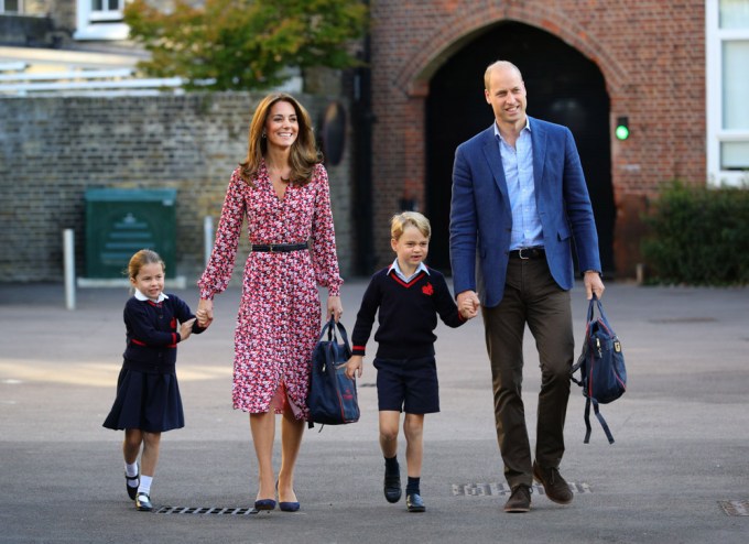 Princess Charlotte’s First Day Of School