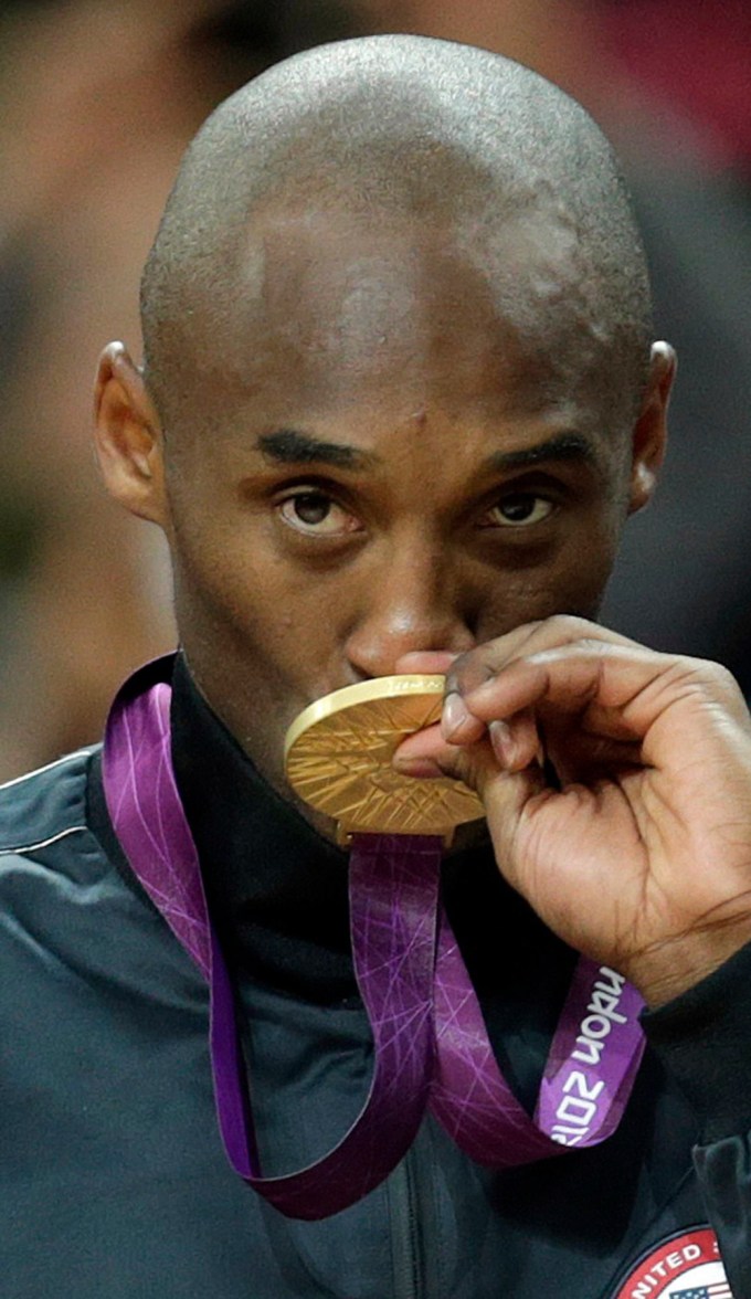 Kobe Bryant wins gold