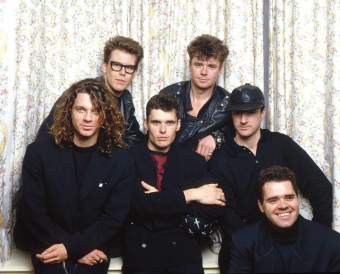 INXS Pose For Photo Shoot