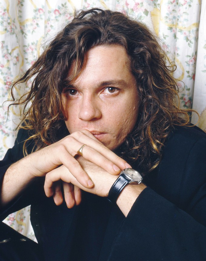 Michael Hutchence Poses For The Camera