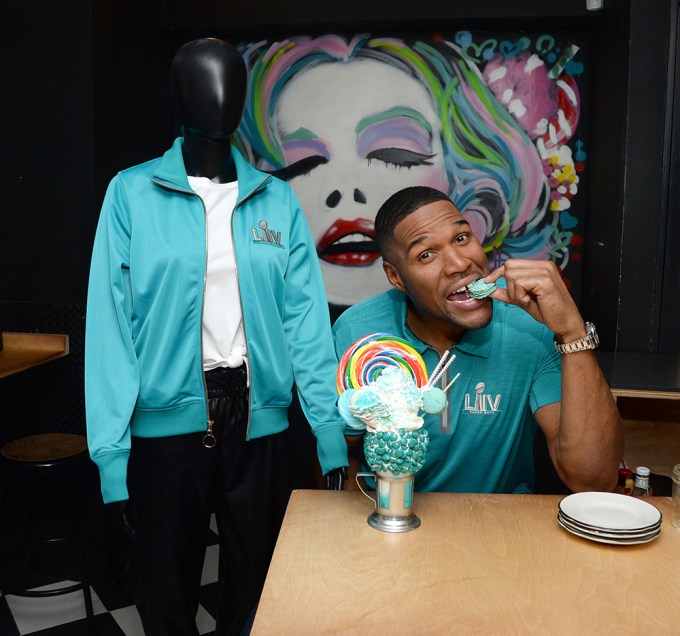 Michael Strahan Launch Party at Black Tap to Launch the MSX by Michael Strahan Super Bowl Capsule Collection