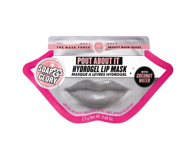 Soap & Glory Pout About It Hydrogel Lip Mask, $4.49, Target