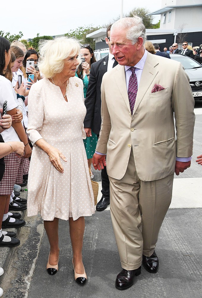King Charles & Camilla Visit a High School