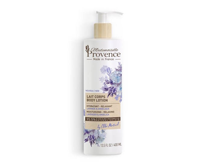 Mademoiselle Provence Relaxing & Moisturizing Body Lotion Lavender & Angelica, $19.80, amazon