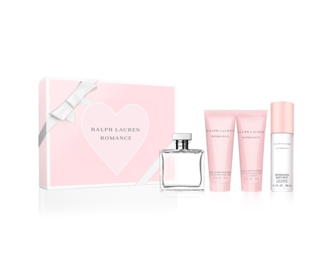 Ralph Lauren Romance Gift Set, $106, RalphLauren.com, Macy’s, Ulta, Sephora