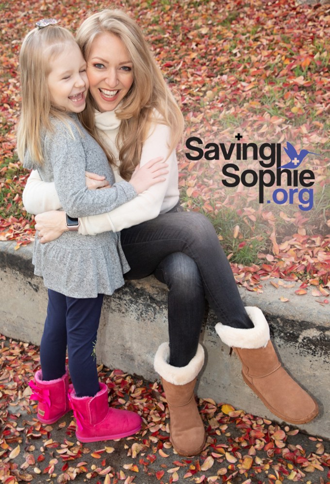 Tracy Ryan and her daughter, 7 year Sophie Ryan