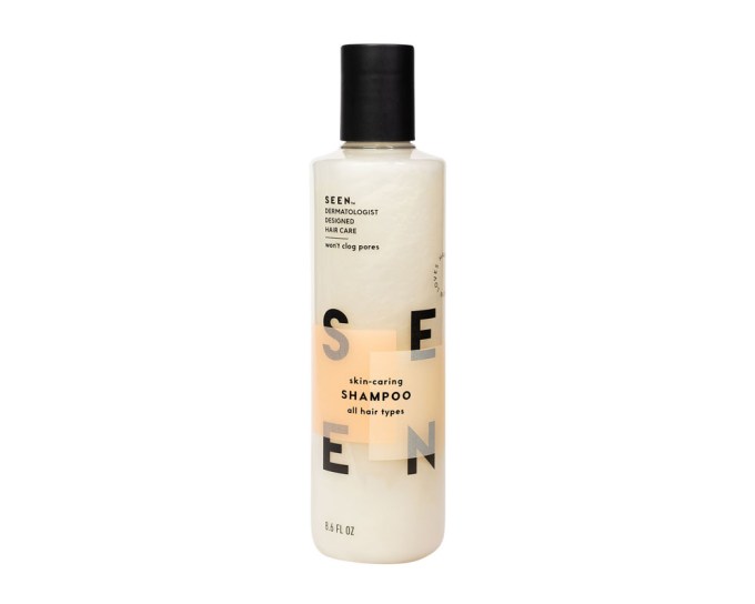 SEEN Skin-Caring Shampoo, $29, helloseen.com