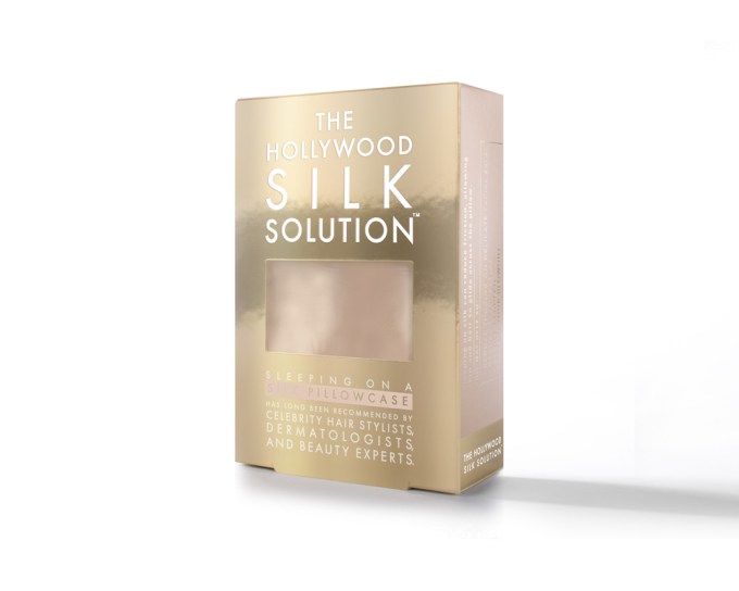 The Hollywood Silk Solution Pillowcase, $45, TheHollywoodSilkSolution.com
