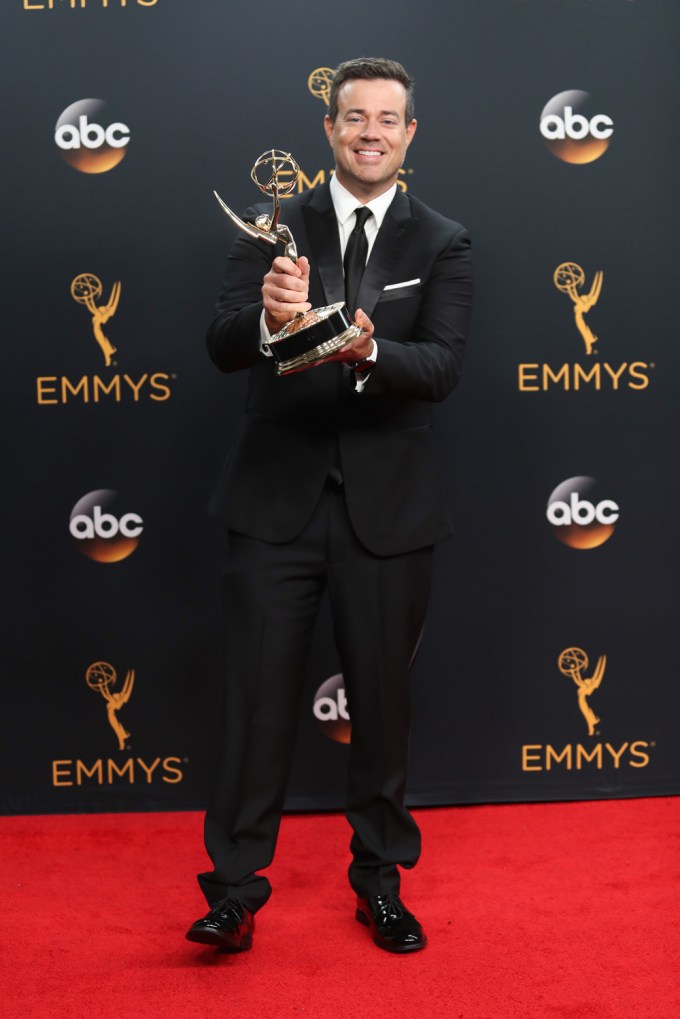 Carson Daly at the 68th Primetime Emmy Awards