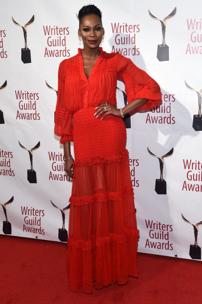 Dominique Jackson At The Writer’s Guild Awards