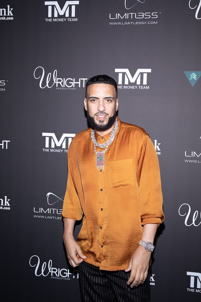 French Montana Arrives To Floyd Mayweather’s 43rd Birthday
