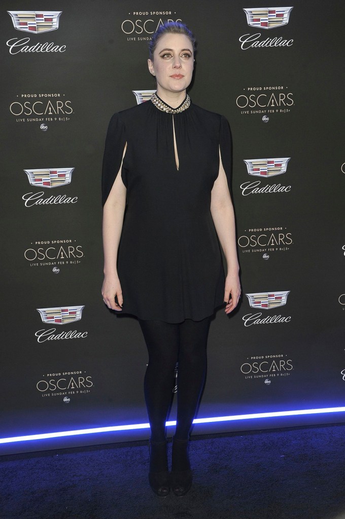 Greta Gerwig at Cadillac’s Oscar Week Party