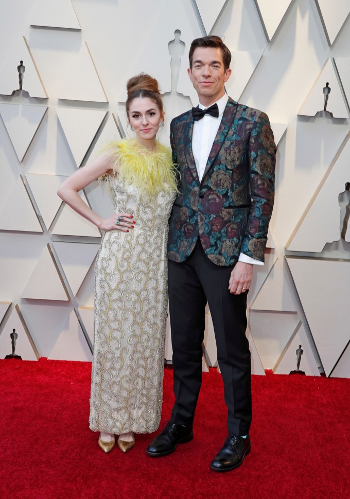 John Mulaney With His Wife, Annamarie Tendler