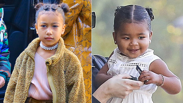Khloe Kardashian and Daughter True Thompson Twin in Cute Pajamas