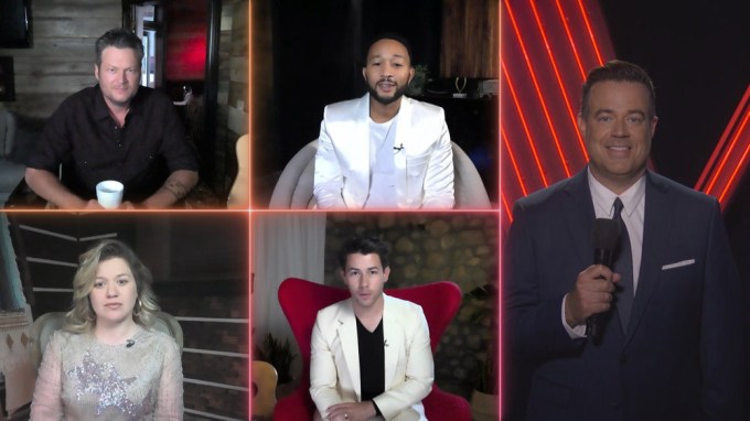‘The Voice’ Team At Home
