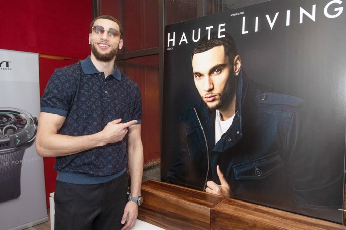 Zach Lavine At The Manor Inside The Virgin Hotel Chicago