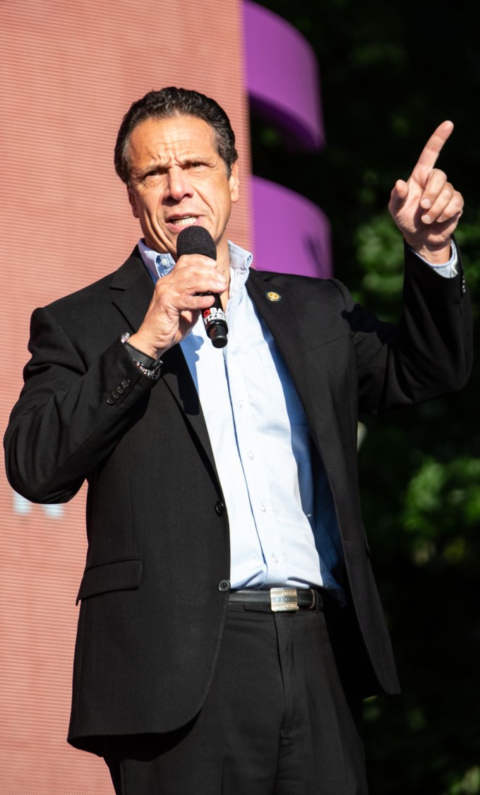 Andrew Cuomo at the Global Citizen Festival