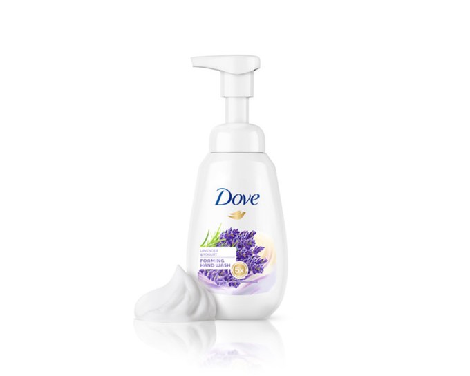 Dove Lavender & Yogurt Foaming Hand Wash, $3.99, walgreens.com
