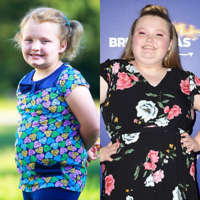 Alana Frances ‘Honey Boo Boo’ Thompson from little girl to now-teen
