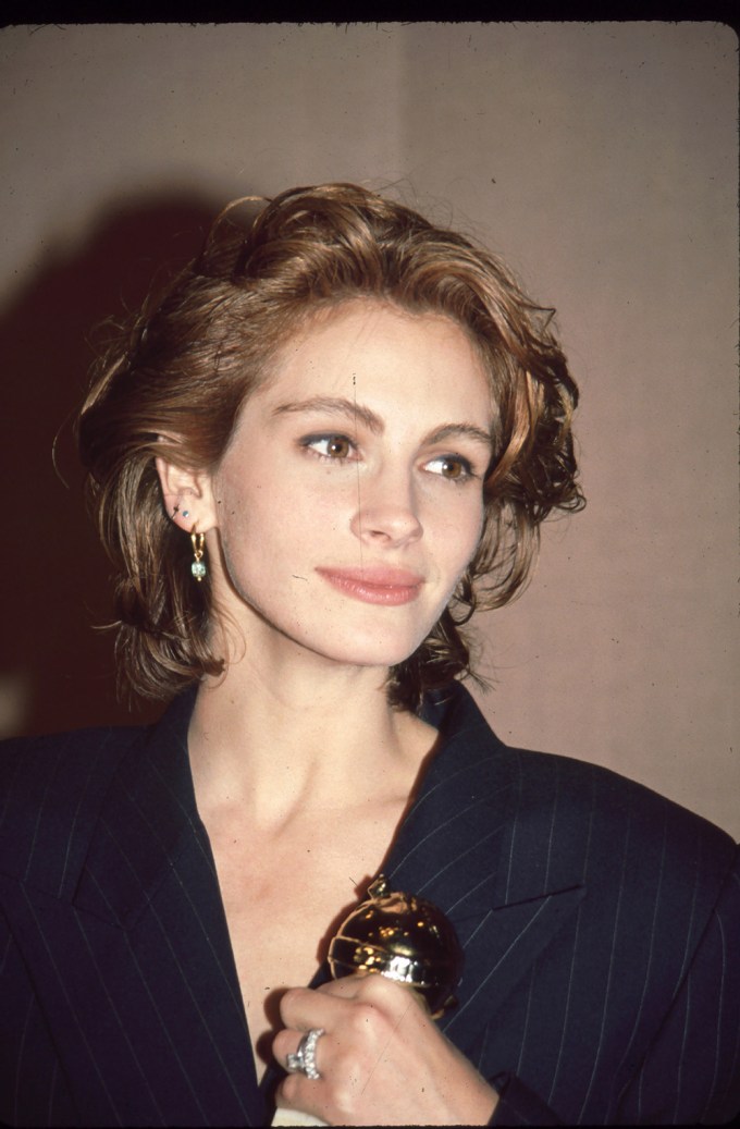 Julia Roberts at the 1991 Golden Globes