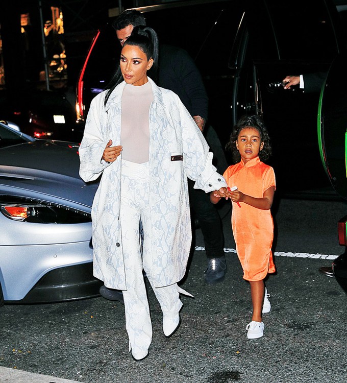 Kim Kardsahian Out With North West