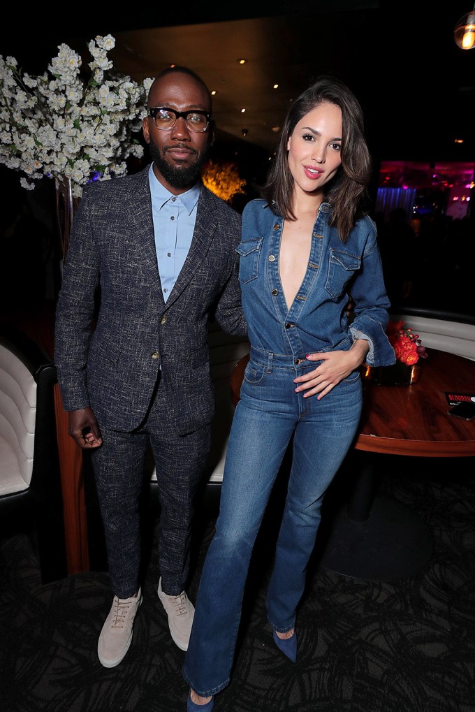 Lamorne Morris and Eiza González at the ‘Bloodshot’ Afterparty