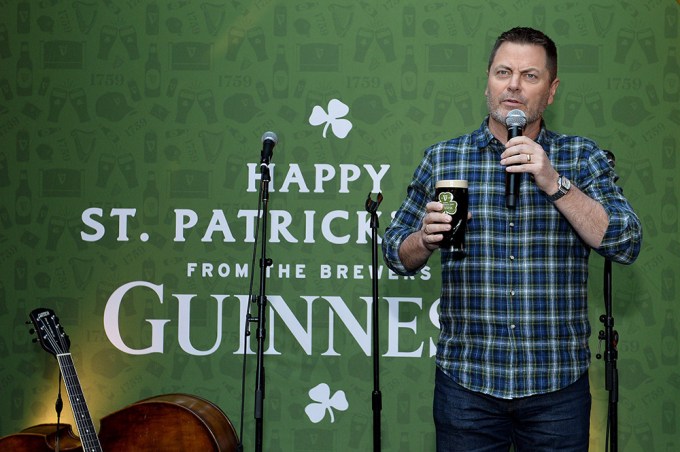 Celebrating The Countdown To St. Patrick’s Day With Guinness And Special Guest Nick Offerman