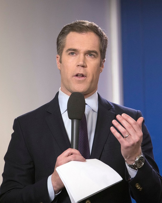 Peter Alexander at the White House Daily Press Briefing