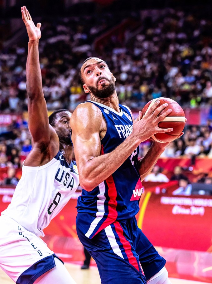 Rudy Gobert in the FIBA Basketball World Cup 2019 in China