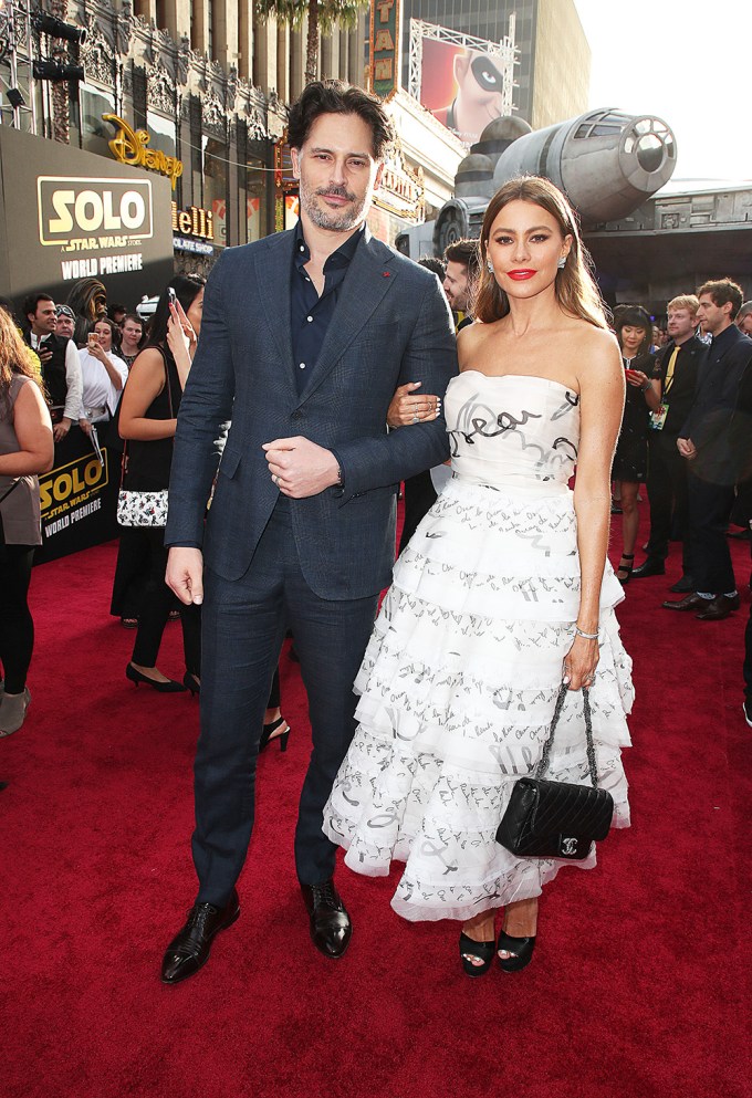 Sofia and Joe at the ‘Solo: A Star Wars Story’ film premiere