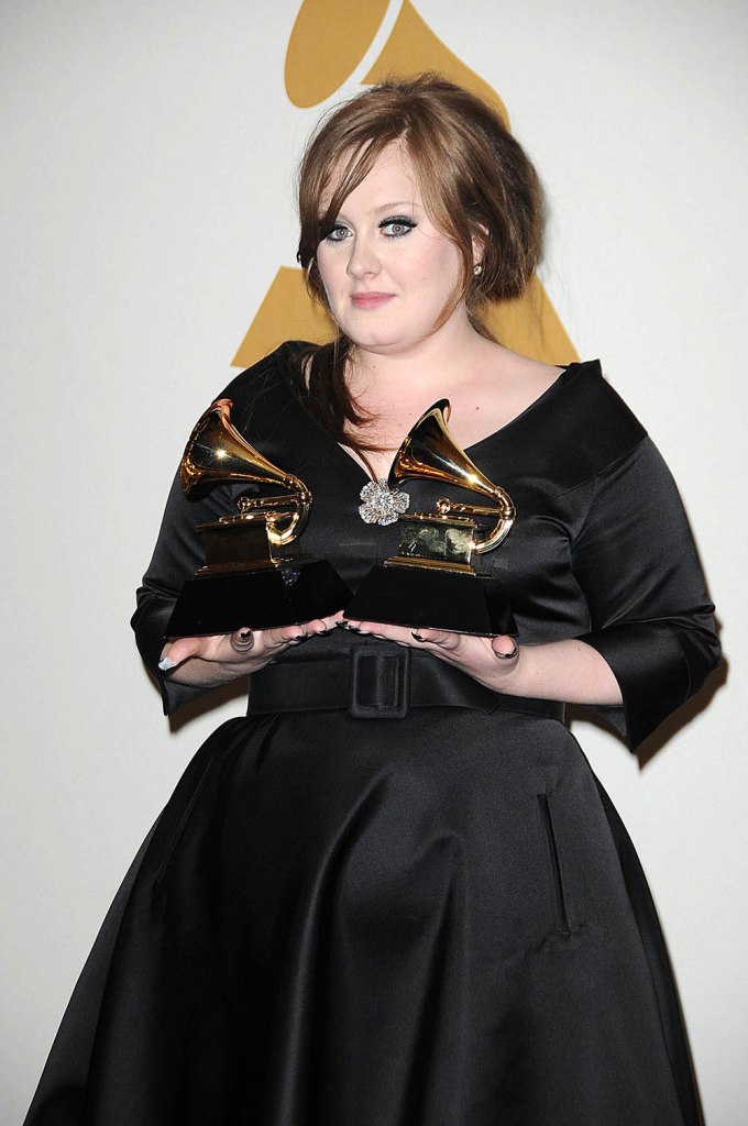 Adele At The 51st Annual Grammy Awards