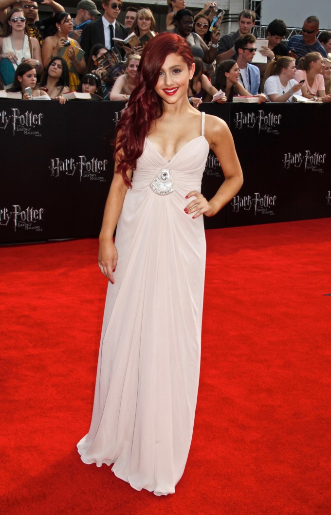 Ariana Grande at the ‘Harry Potter and the Deathly Hallows: Part 2’ Film Premiere