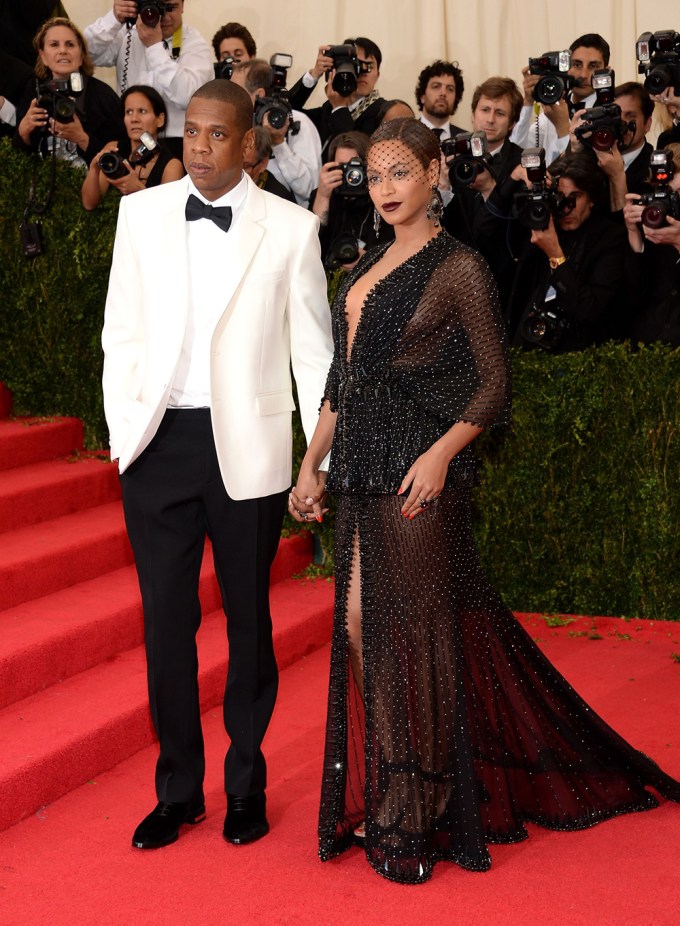Beyonce and Jay-Z at the 2014 Met Gala