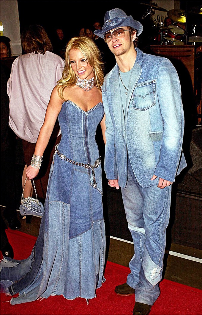 Britney Spears & Justin Timberlake Posing