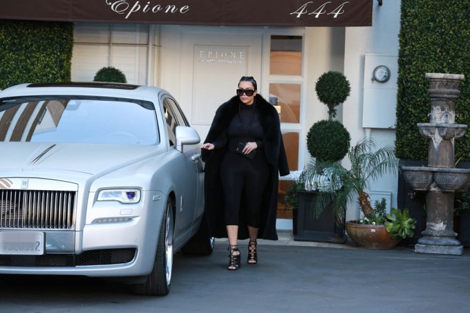 Kim Kardashian’s Rolls-Royce Ghost