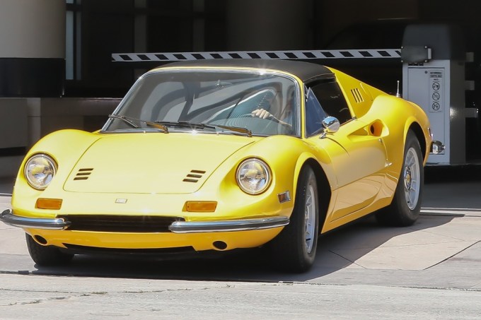 Harry Styles’ 1972 Yellow Ferrari Dino