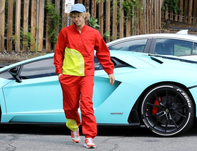 Justin Bieber’s Lamborghini Aventador S