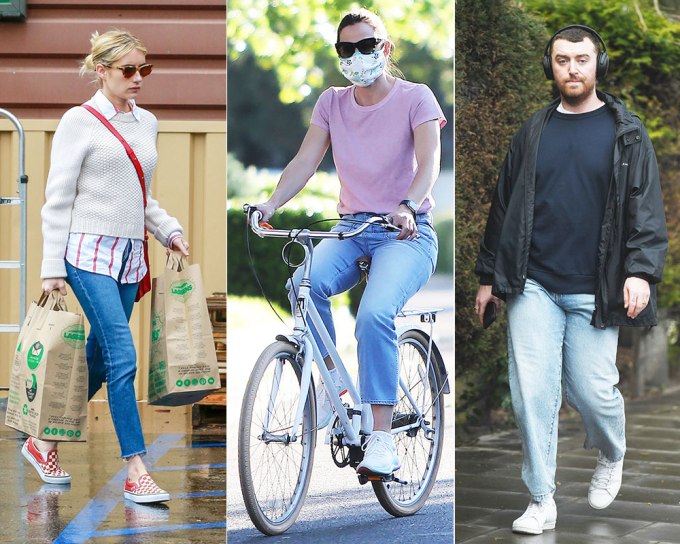 Celebs Wearing Jeans During Quarantine