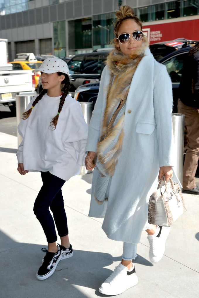 JLo & Emme Out and About in New York