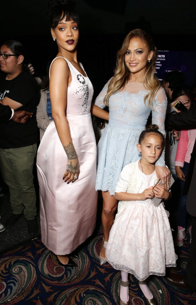 Jennifer Lopez & Emme With Rihanna