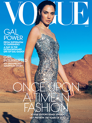 Gal Gadot's Sequin Dress On 'Vogue' Cover May 2020 – Pics – Hollywood Life