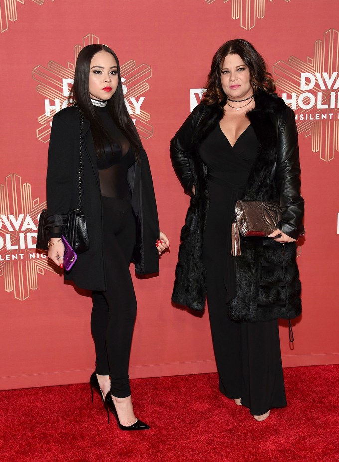 Karen Gravano & Karina Seabrook At VH1 Divas Event