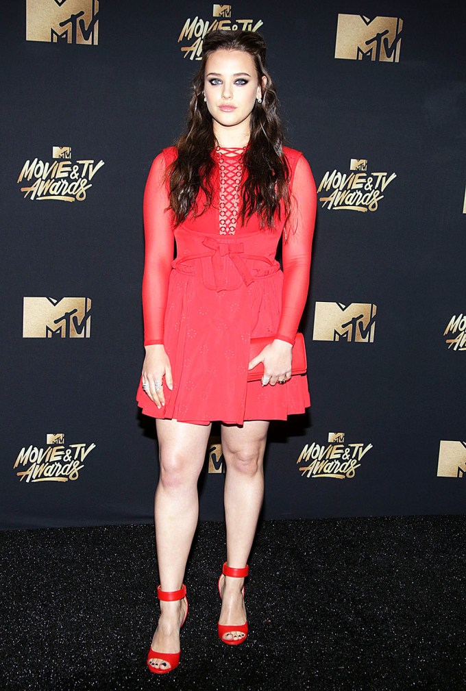 Katherine Langford at the MTV Movie & TV Awards