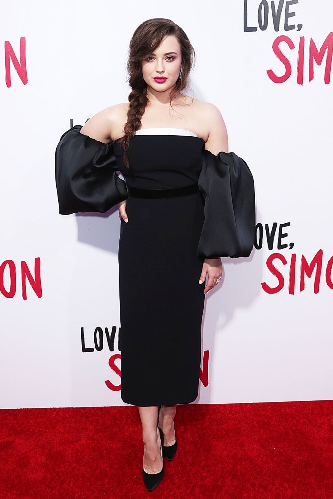 Katherine Langford at the ‘Love, Simon’ film premiere