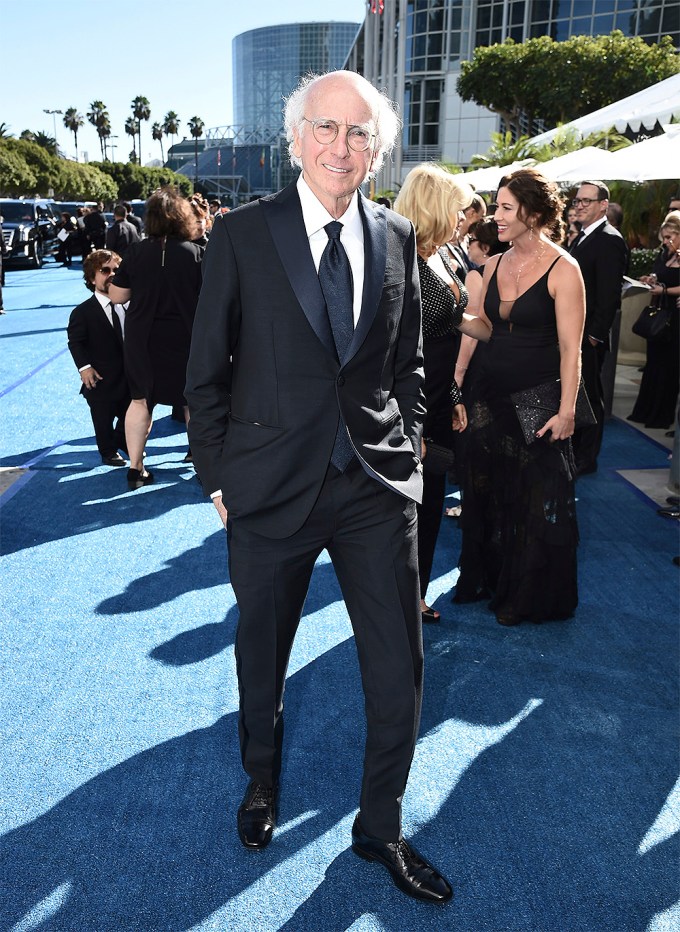 Larry David attends the 70th Emmy Awards