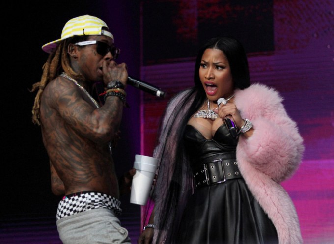 Lil Wayne Performs with Nicki MInaj in 2017