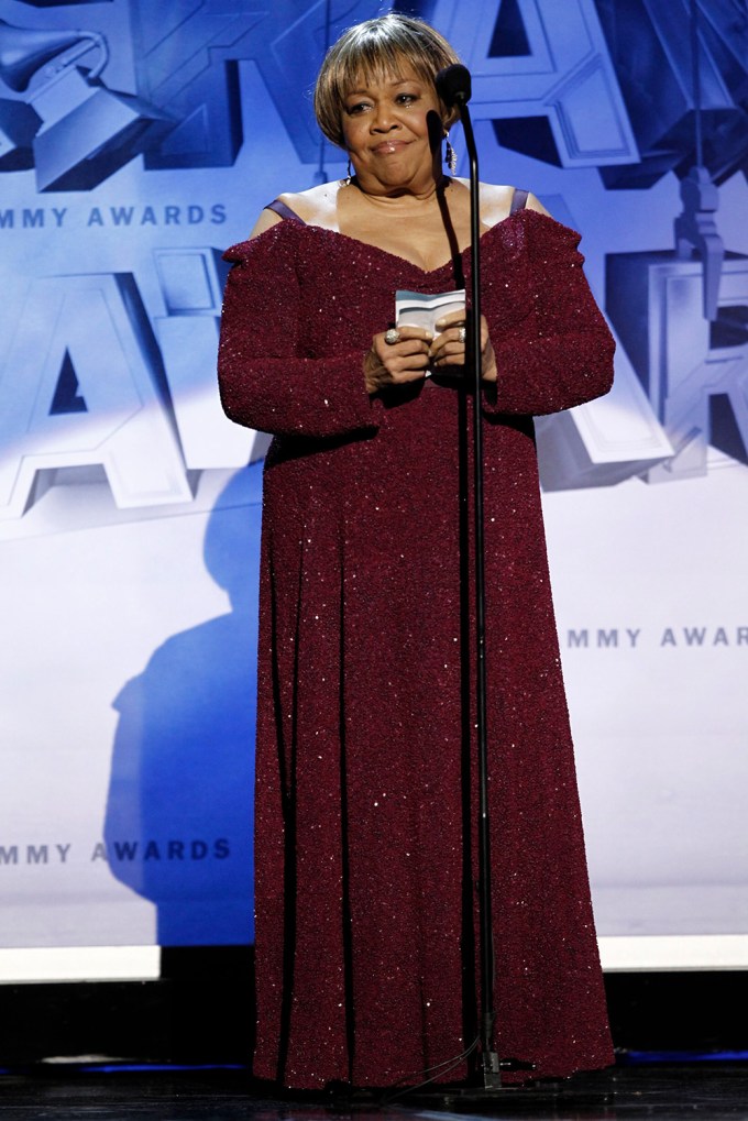Mavis Staples At Grammy Awards